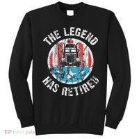 Funny Truck Driver Retirement  Sweatshirt thumb 0
