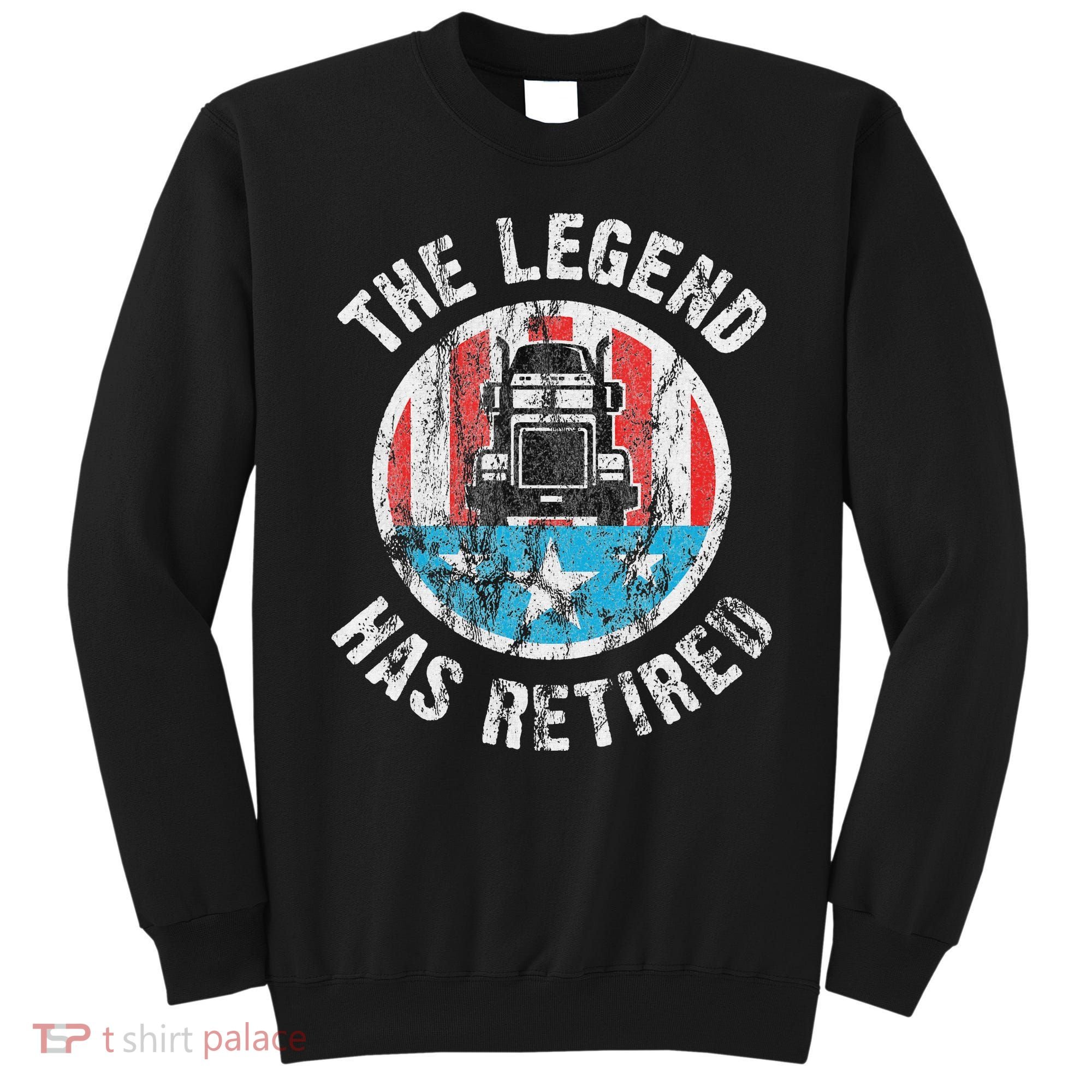 Funny Truck Driver Retirement  Sweatshirt