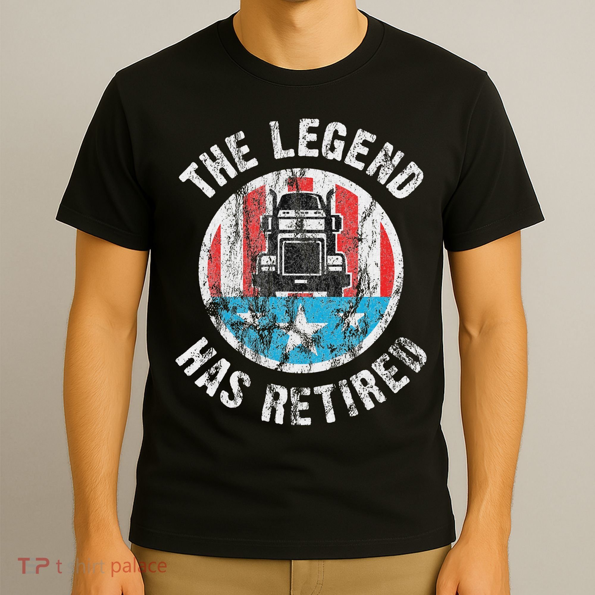 Funny Truck Driver Retirement  T-Shirt