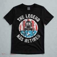 Funny Truck Driver Retirement  T-Shirt thumb 5