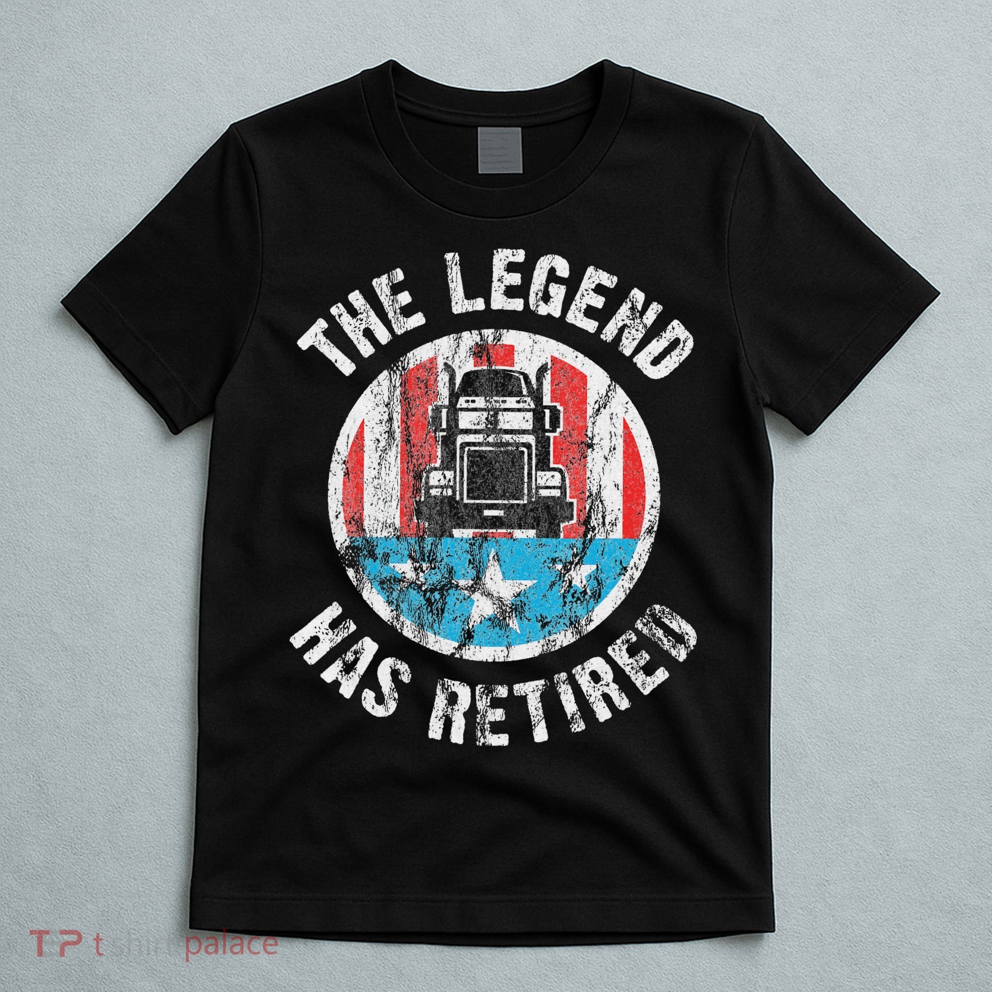 Funny Truck Driver Retirement  T-Shirt