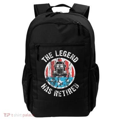 Funny Truck Driver Retirement  Backpack
