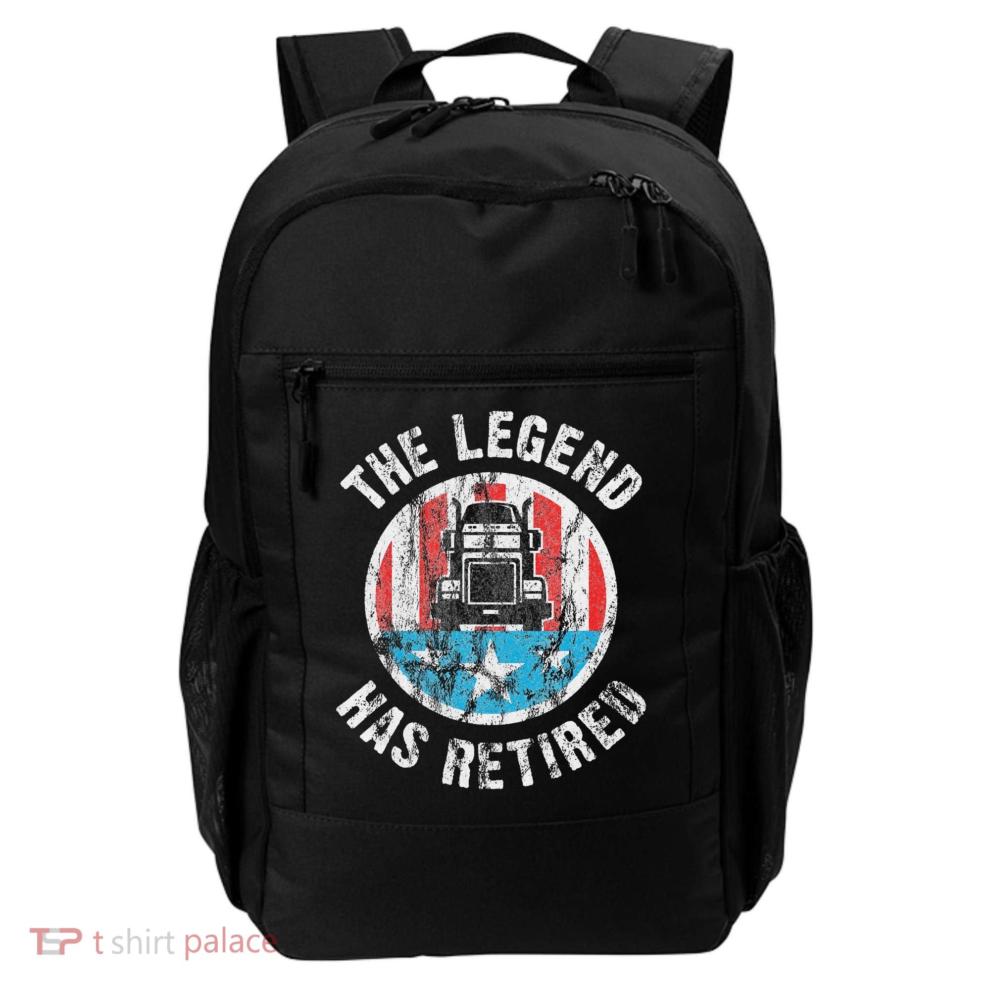 Funny Truck Driver Retirement  Backpack