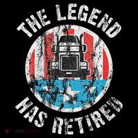 Funny Truck Driver Retirement  Bucket Hat thumb 4