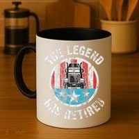Funny Truck Driver Retirement  Coffee Mug thumb 4