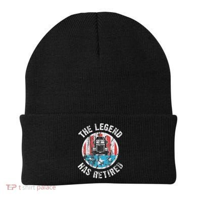 Funny Truck Driver Retirement  Beanie