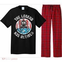 Funny Truck Driver Retirement  Pajama Set thumb 0