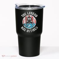 Funny Truck Driver Retirement  Tumbler thumb 0