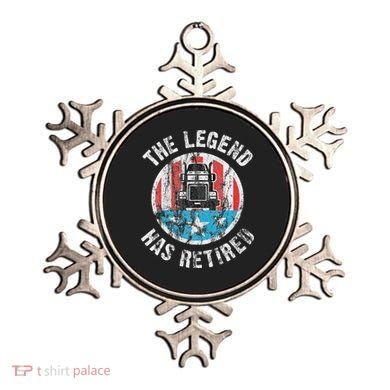 Funny Truck Driver Retirement  Ornament