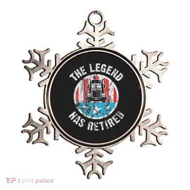 Funny Truck Driver Retirement  Ornament