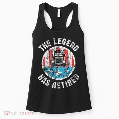 Funny Truck Driver Retirement  Women's Tank Top