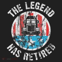 Funny Truck Driver Retirement  Hat thumb 2