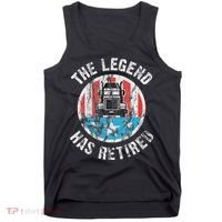 Funny Truck Driver Retirement  Tank Top thumb 0