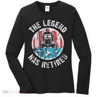 Funny Truck Driver Retirement  Women's Long Sleeve Shirt thumb 0