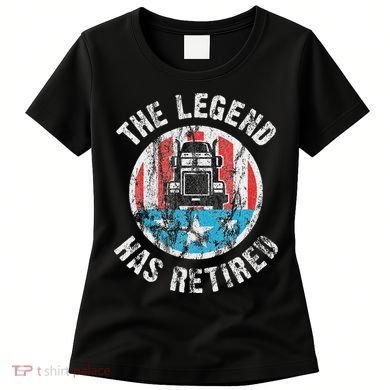 Funny Truck Driver Retirement  Women's T-Shirt