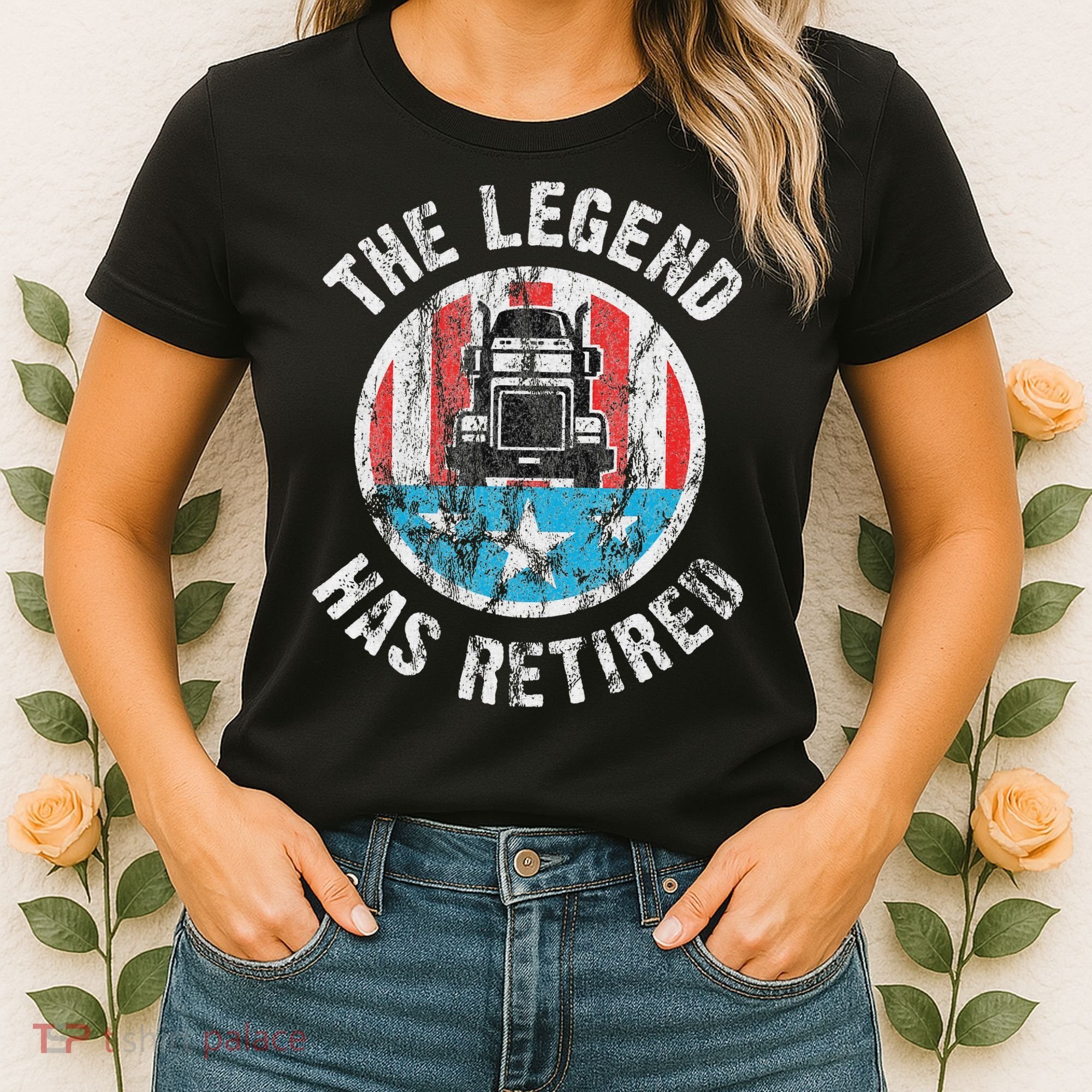 Funny Truck Driver Retirement  Women's T-Shirt