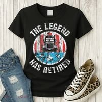 Funny Truck Driver Retirement  Women's T-Shirt thumb 3