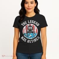 Funny Truck Driver Retirement  Women's T-Shirt thumb 4