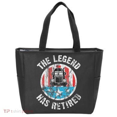 Funny Truck Driver Retirement  Tote Bag