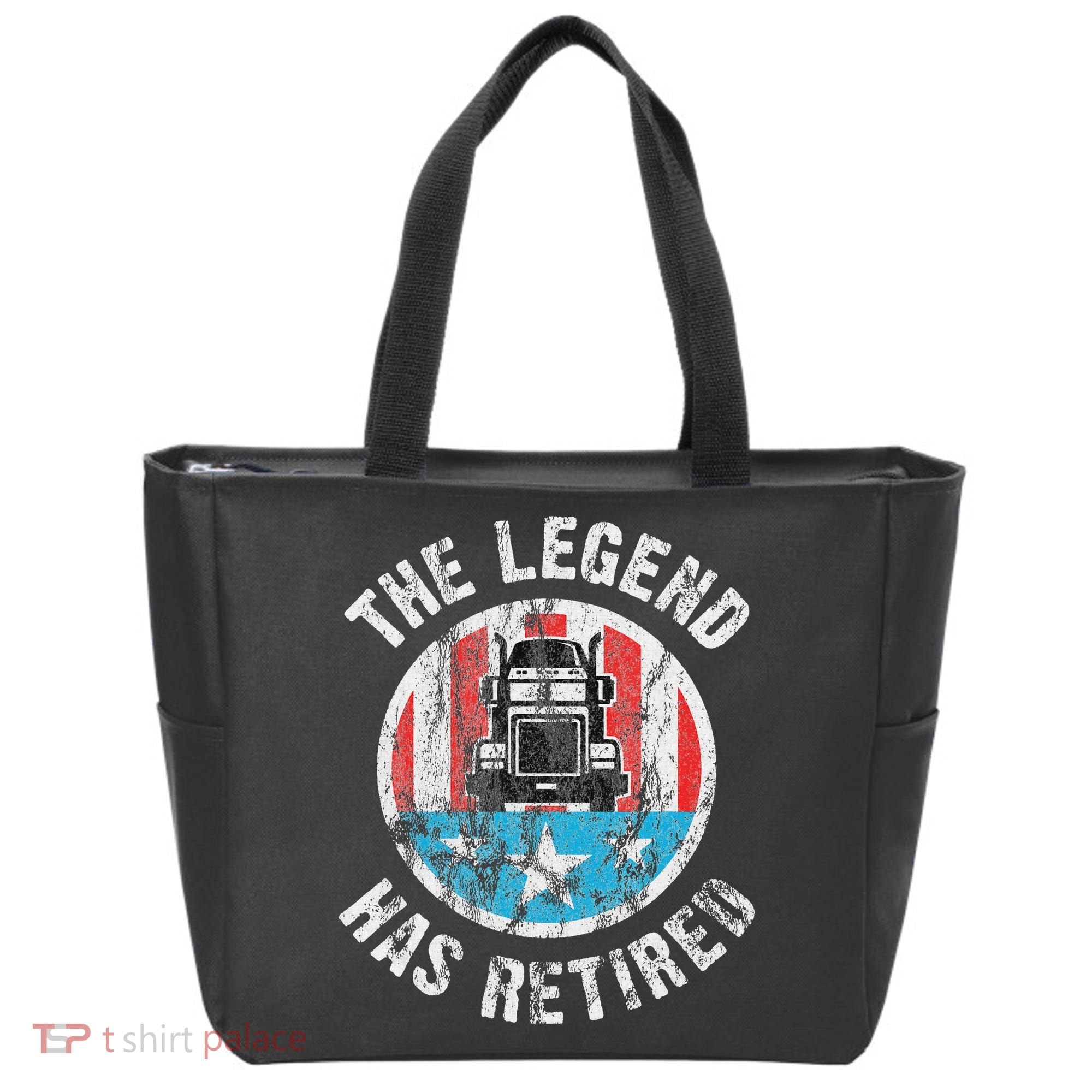 Funny Truck Driver Retirement  Tote Bag