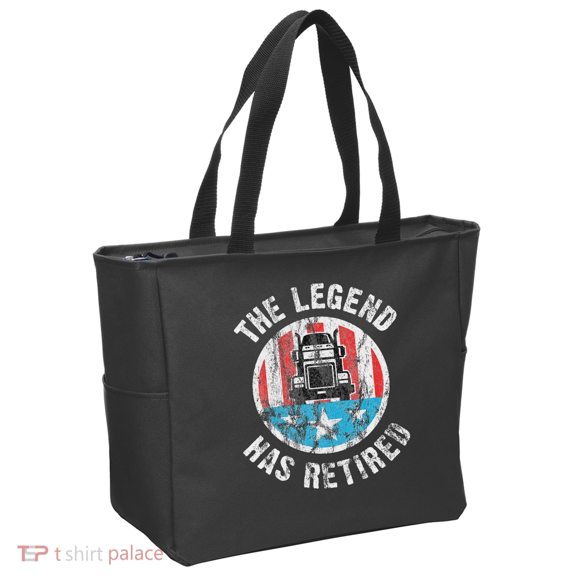 Funny Truck Driver Retirement  Tote Bag