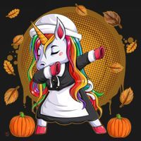 Funny Thanksgiving Dabbing Unicorn Pilgrim Kids Sweatshirt thumb 2