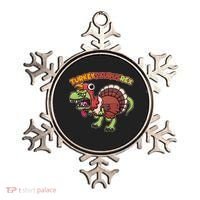 Funny Turkeysaurusrex Dinosaur In Turkey Costume Ornament thumb 0