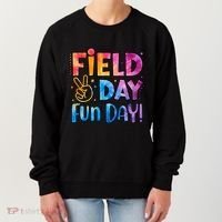 Funny Tie Dye Field Day Fun Day For Teacher Field Day Meaningful Gift Women's Sweatshirt thumb 0