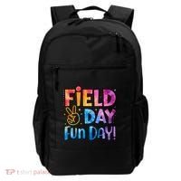 Funny Tie Dye Field Day Fun Day For Teacher Field Day Meaningful Gift Backpack thumb 0
