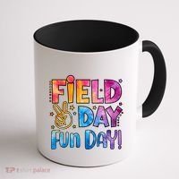 Funny Tie Dye Field Day Fun Day For Teacher Field Day Meaningful Gift Coffee Mug thumb 1