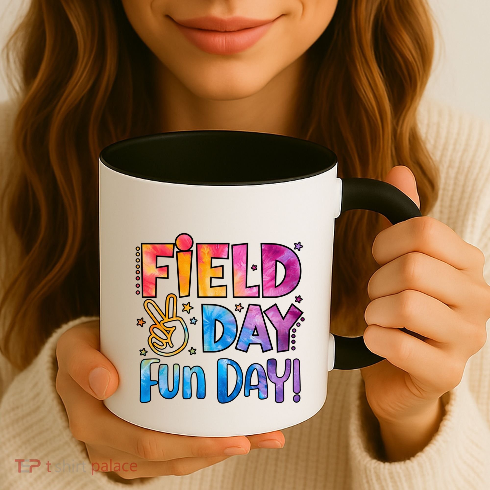 Funny Tie Dye Field Day Fun Day For Teacher Field Day Meaningful Gift Coffee Mug