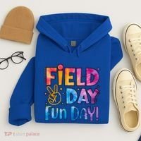 Funny Tie Dye Field Day Fun Day For Teacher Field Day Meaningful Gift Hoodie thumb 4