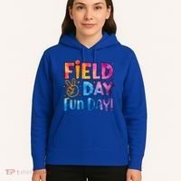 Funny Tie Dye Field Day Fun Day For Teacher Field Day Meaningful Gift Hoodie thumb 5
