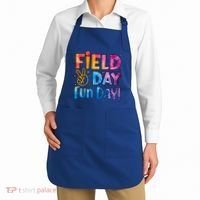 Funny Tie Dye Field Day Fun Day For Teacher Field Day Meaningful Gift Apron thumb 2