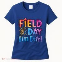 Funny Tie Dye Field Day Fun Day For Teacher Field Day Meaningful Gift Women's T-Shirt thumb 0