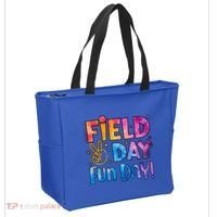 Funny Tie Dye Field Day Fun Day For Teacher Field Day Meaningful Gift Tote Bag thumb 2