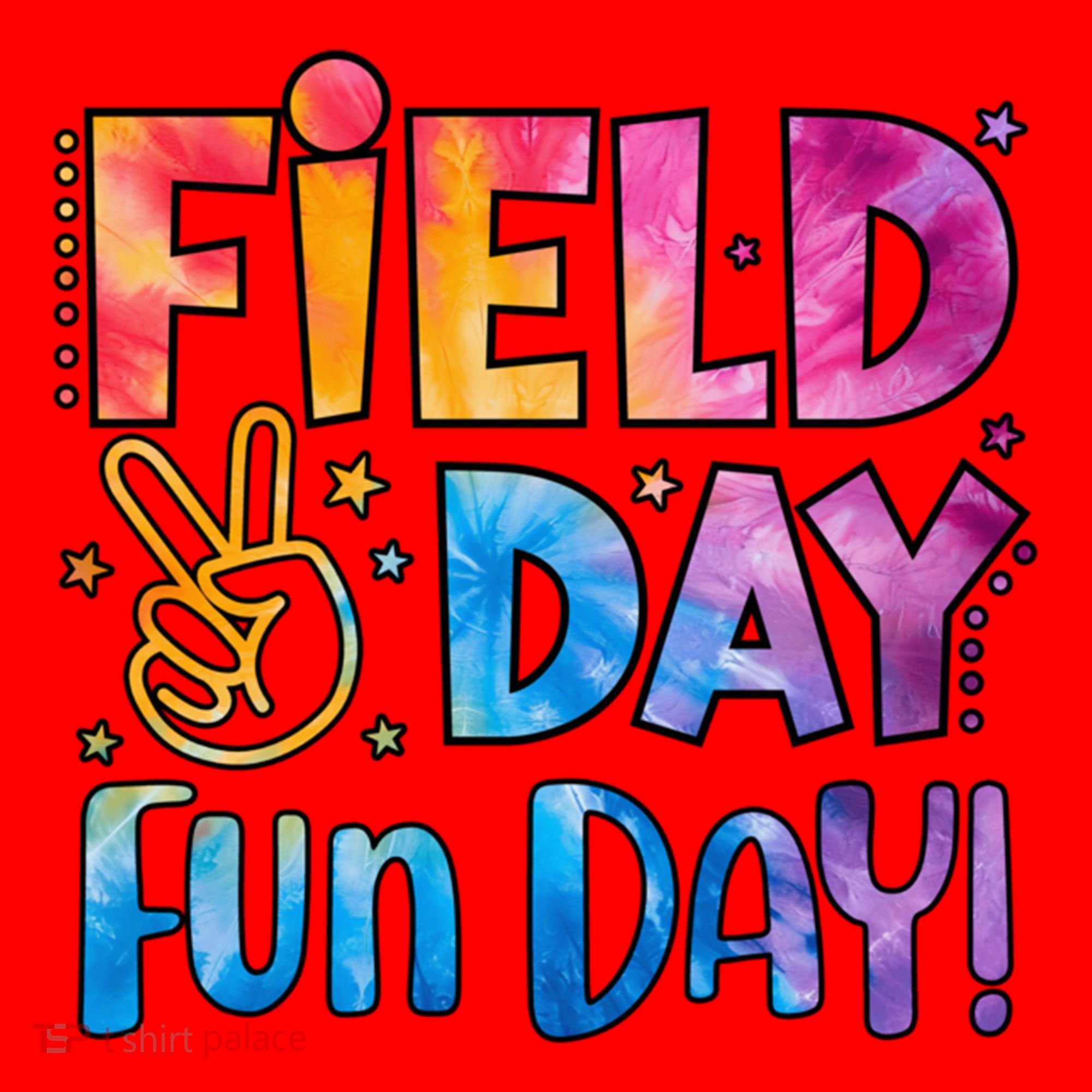Funny Tie Dye Field Day Fun Day For Teacher Field Day Meaningful Gift Santa Hat