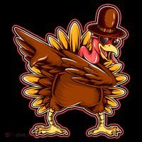 Funny Thanksgiving Dabbing Turkey Coffee Mug thumb 5