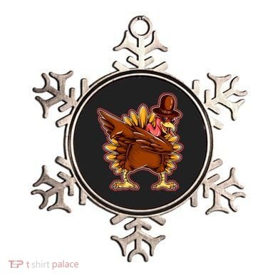Funny Thanksgiving Dabbing Turkey Ornament