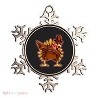 Funny Thanksgiving Dabbing Turkey Ornament thumb 0