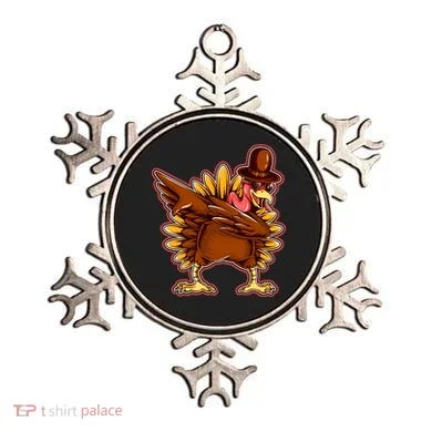 Funny Thanksgiving Dabbing Turkey Ornament