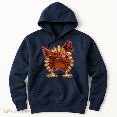 Funny Thanksgiving Dabbing Turkey Hoodie