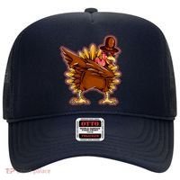 Funny Thanksgiving Dabbing Turkey Hat thumb 0
