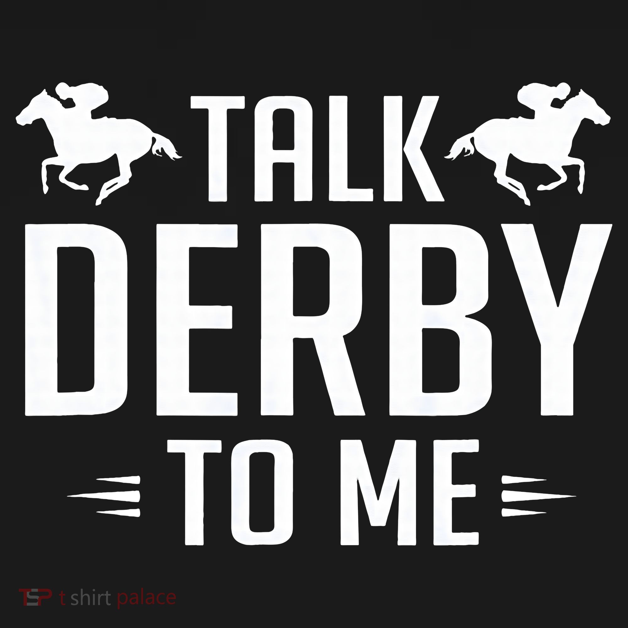 Funny Talk Derby To Me Horse Racing Mousepad