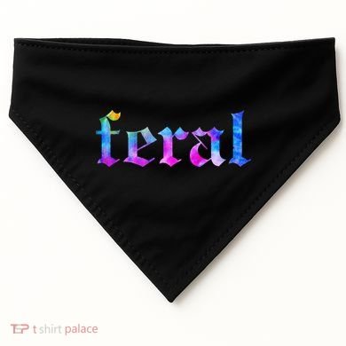 Feral Tie Dye USA-Made Doggie Bandana