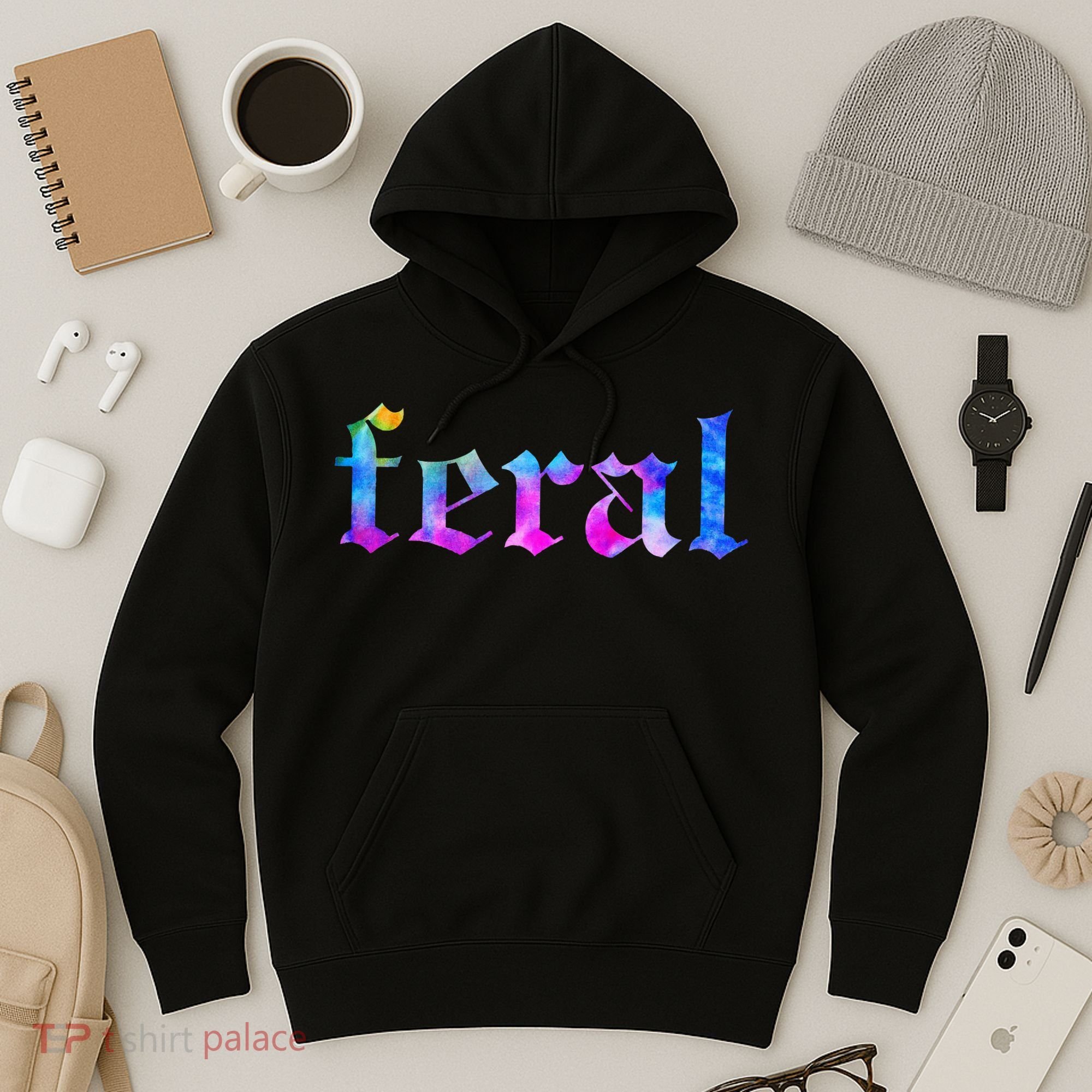 Feral Tie Dye Hoodie