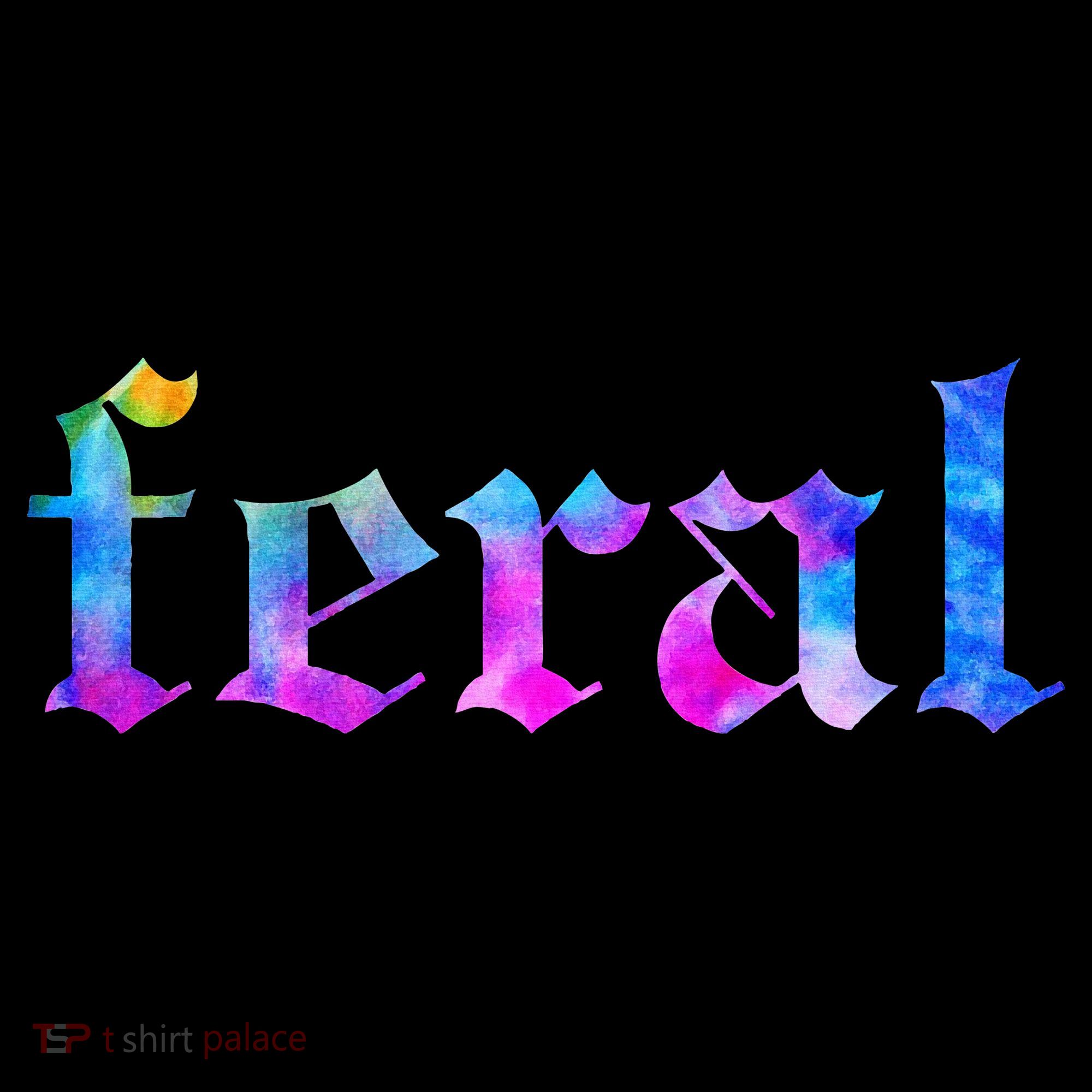 Feral Tie Dye Hoodie