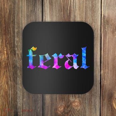 Feral Tie Dye Coaster