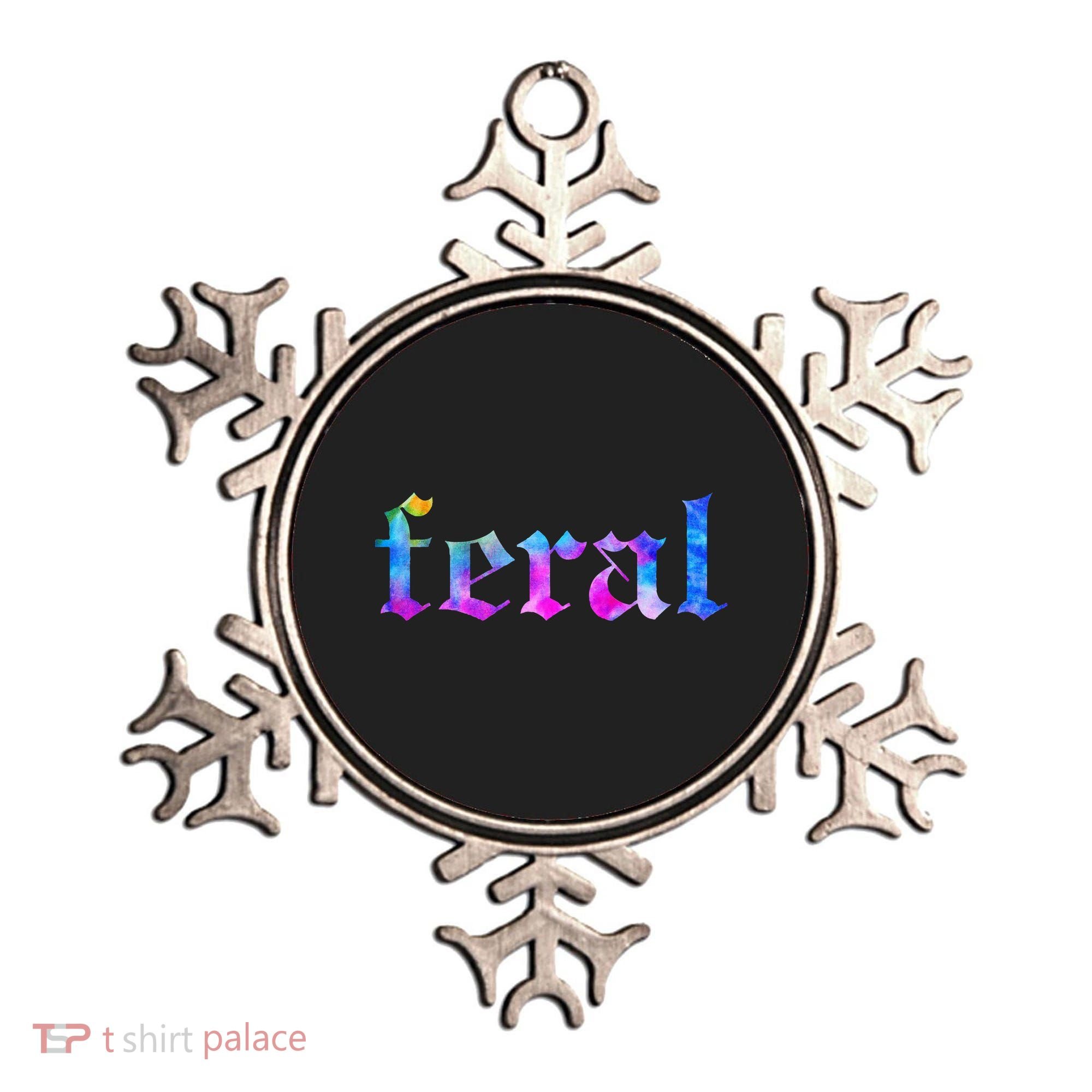 Feral Tie Dye Ornament
