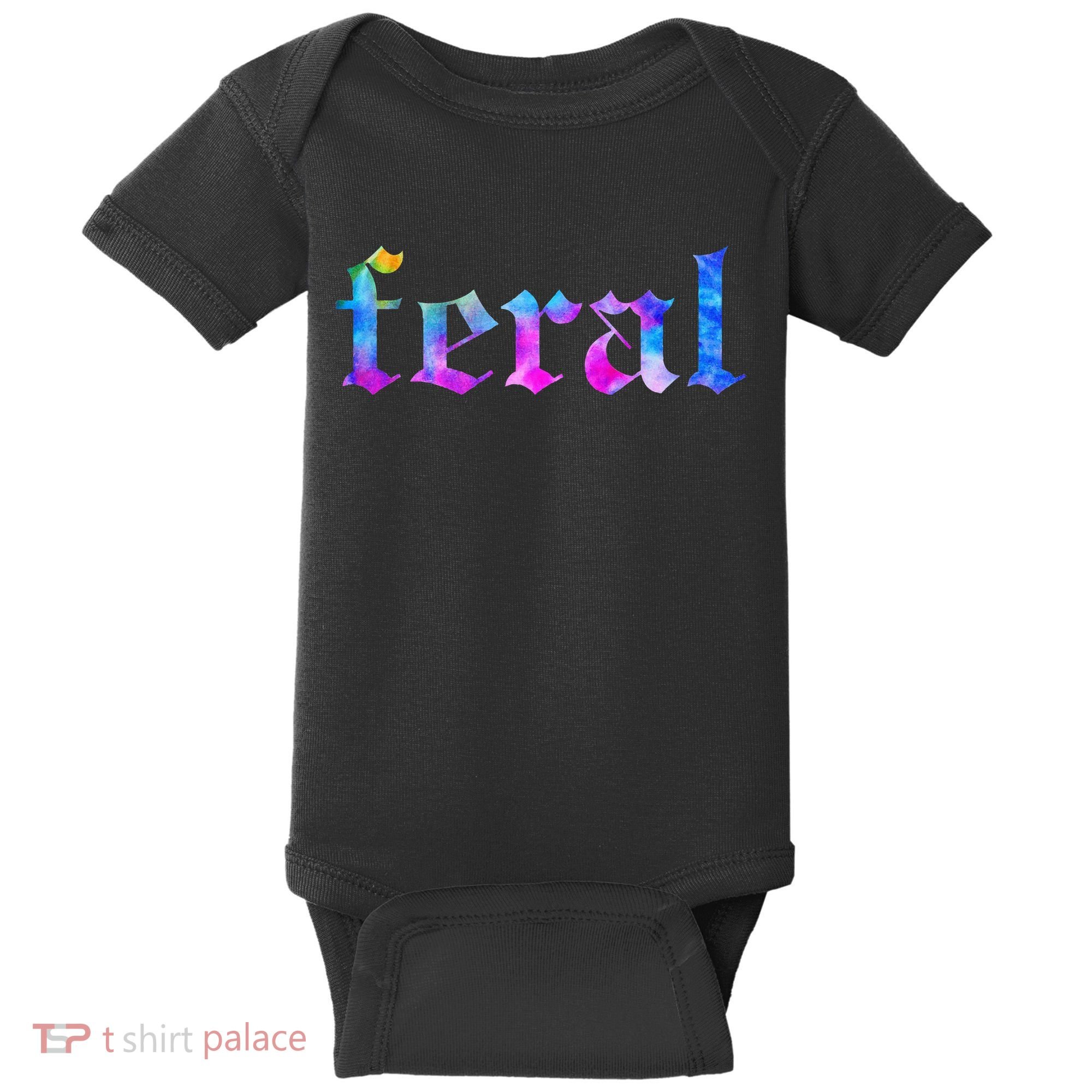 Feral Tie Dye Baby Bodysuit